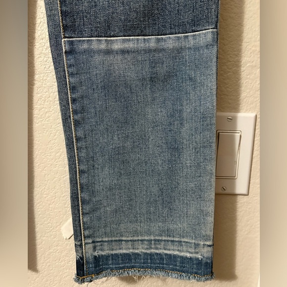 Thakoon Denim Patchwork Jeans, Straight Leg. Very soft denim. Unique - Picture 3 of 14